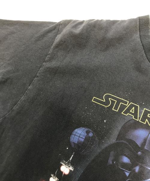USED（ユーズド）USED (ユーズド) プリントTシャツ ブラック サイズ:表記なしの古着・服飾アイテム