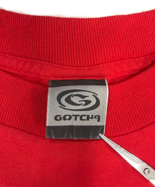 GOTCHA（ゴッチャ）GOTCHA (ゴッチャ) プリントTシャツ レッド サイズ:Mの古着・服飾アイテム