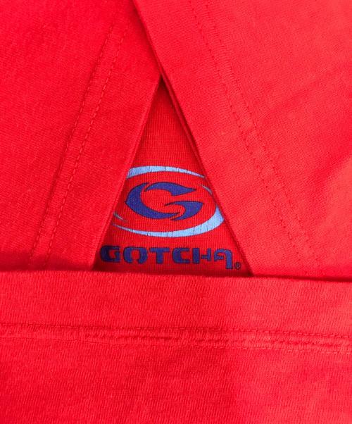 GOTCHA（ゴッチャ）GOTCHA (ゴッチャ) プリントTシャツ レッド サイズ:Mの古着・服飾アイテム