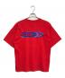 GOTCHA (ゴッチャ) プリントTシャツ レッド サイズ:M：7000円