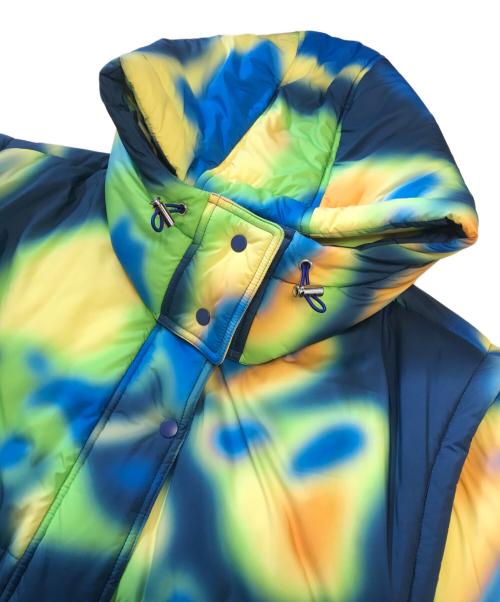MAISON SPECIAL（メゾンスペシャル）MAISON SPECIAL (メゾンスペシャル) タイダイダウンジャケット ブルー サイズ:FREEの古着・服飾アイテム