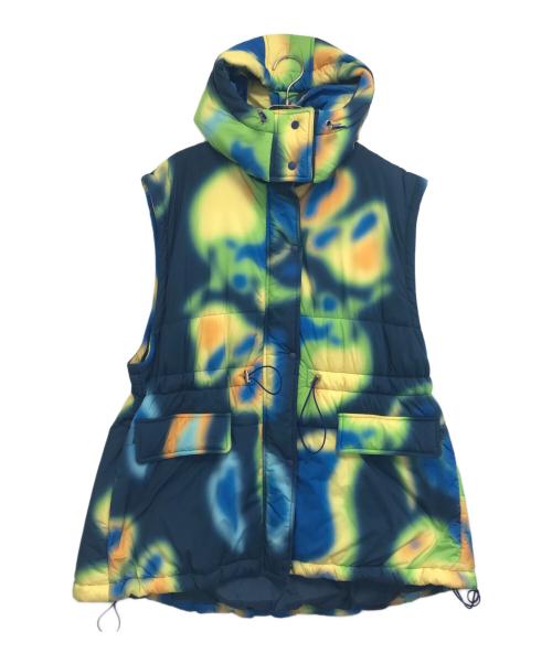 MAISON SPECIAL（メゾンスペシャル）MAISON SPECIAL (メゾンスペシャル) タイダイダウンジャケット ブルー サイズ:FREEの古着・服飾アイテム