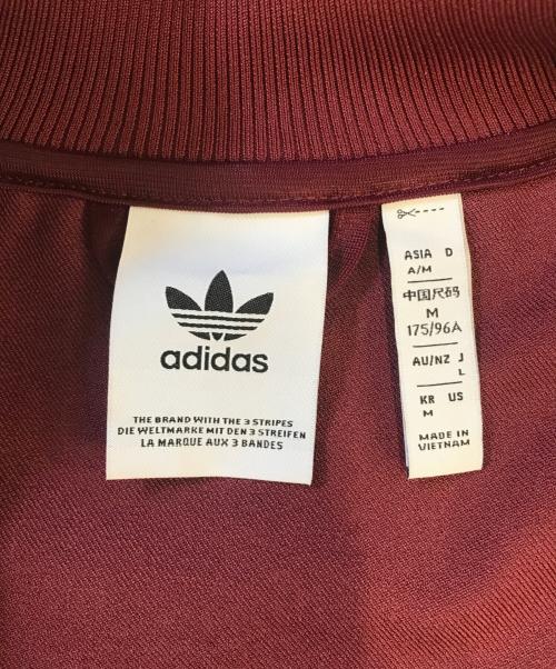 adidas（アディダス）adidas (アディダス) FCバイエルン テラスアイコン トラックトップ ボルドー サイズ:Ｍの古着・服飾アイテム