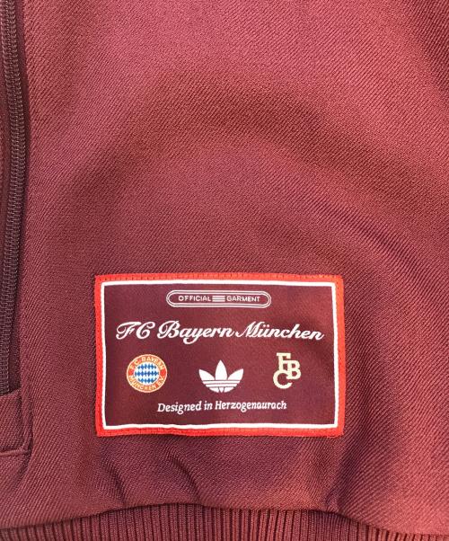 adidas（アディダス）adidas (アディダス) FCバイエルン テラスアイコン トラックトップ ボルドー サイズ:Ｍの古着・服飾アイテム