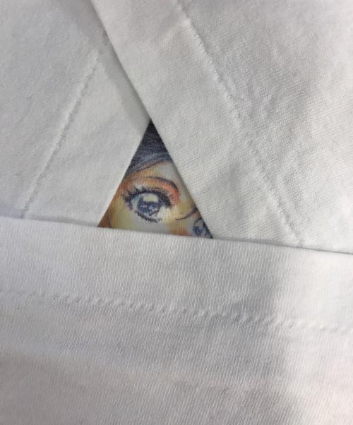 アニメーションTシャツ（アニメーションTシャツ）アニメーションTシャツ (アニメーションTシャツ) 90s 逮捕しちゃうぞ(たいほしちゃうぞ) アニメーションTシャツ ホワイト サイズ:Lの古着・服飾アイテム