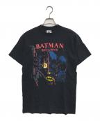 ムービーTシャツムービーTシャツ）の古着「90s BATMAN(バットマン) ムービーTシャツ」｜ブラック