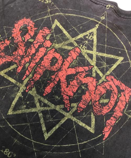 バンドTシャツ（バンドTシャツ）バンドTシャツ (バンドTシャツ) 00s Slipknot(スリップノット) バンドTシャツ ブラック サイズ:Lの古着・服飾アイテム