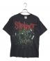 バンドTシャツ（バンドTシャツ）の古着「00s Slipknot(スリップノット) バンドTシャツ」｜ブラック