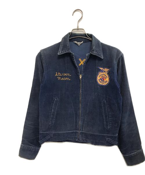 VINTAGE（ヴィンテージ）VINTAGE (ヴィンテージ) FFAジャケット ネイビー サイズ:不明の古着・服飾アイテム