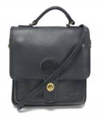 COACHコーチ）の古着「2WAYターンロックショルダーバッグ」｜ブラック