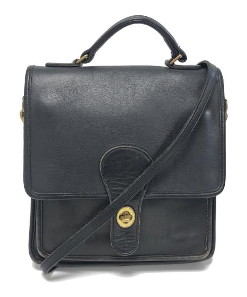 COACH（コーチ）COACH (コーチ) 2WAYターンロックショルダーバッグ ブラック サイズ:表記なしの古着・服飾アイテム