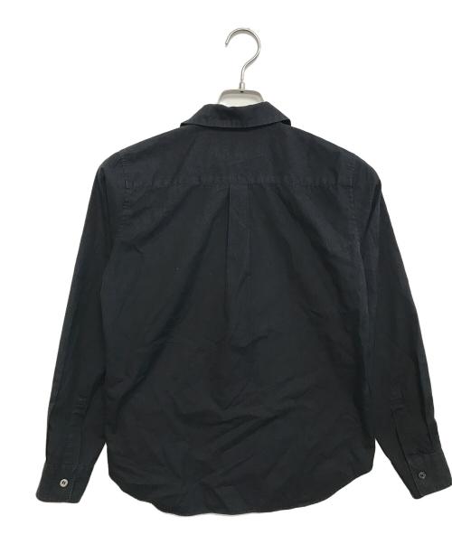 COMME des GARCONS COMME des GARCONS（コムデギャルソン コムデギャルソン）COMME des GARCONS COMME des GARCONS (コムデギャルソン コムデギャルソン) ラウンドカラーシャツ ブラック サイズ:XSの古着・服飾アイテム