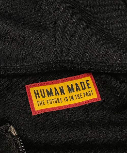 HUMAN MADE（ヒューマンメイド）HUMAN MADE (ヒューマンメイド) ZIP-UP HOODIE ブラック サイズ:XLの古着・服飾アイテム