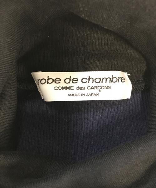 ROBE DE CHAMBRE COMME DES GARCONS（ローブドシャンブル コムデギャルソン）ROBE DE CHAMBRE COMME DES GARCONS (ローブドシャンブル コムデギャルソン) タートルネックカットソー ブラック サイズ:表記なしの古着・服飾アイテム