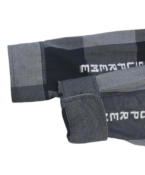 SUPREME（シュプリーム）SUPREME (シュプリーム) LOGO PLAID SHIRT グレー サイズ:Lの古着・服飾アイテム