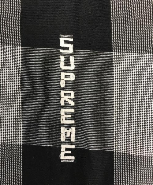 SUPREME（シュプリーム）SUPREME (シュプリーム) LOGO PLAID SHIRT グレー サイズ:Lの古着・服飾アイテム