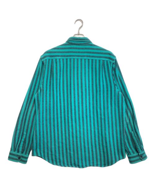 SUPREME（シュプリーム）SUPREME (シュプリーム) Heavyweight Flannel Shirt グリーン サイズ:Lの古着・服飾アイテム