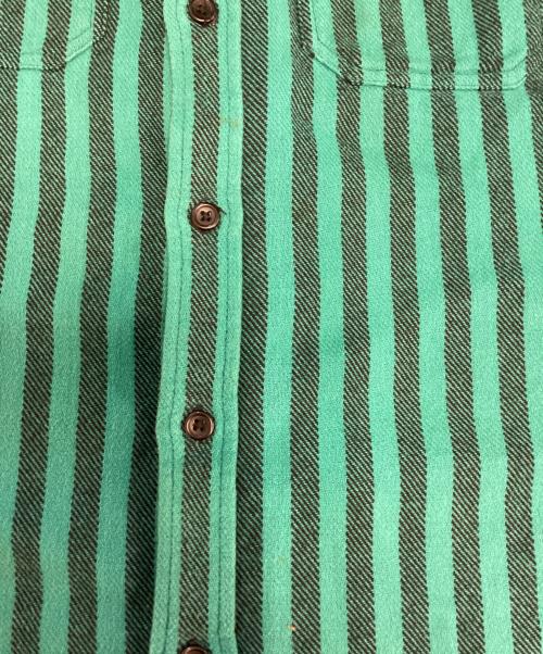 SUPREME（シュプリーム）SUPREME (シュプリーム) Heavyweight Flannel Shirt グリーン サイズ:Lの古着・服飾アイテム