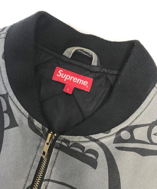 SUPREME（シュプリーム）SUPREME (シュプリーム) Haida Work Vest グレー サイズ:Lの古着・服飾アイテム