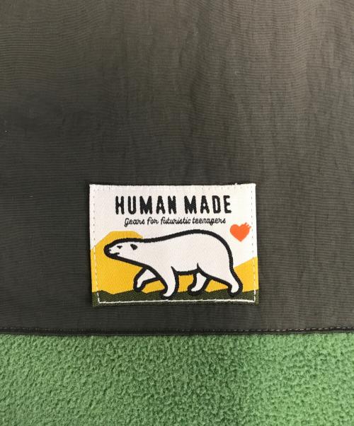 HUMAN MADE（ヒューマンメイド）HUMAN MADE (ヒューマンメイド) FLEECE JACKET グリーン サイズ:XXLの古着・服飾アイテム