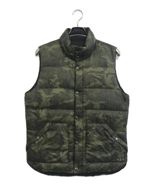 TATRAS（タトラス）TATRAS (タトラス) リバーシブルカモフラダウンベスト カーキ サイズ:3の古着・服飾アイテム