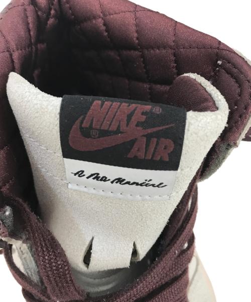 NIKE（ナイキ）NIKE (ナイキ) A MA MANIERE AIR JORDAN 1 RETRO HIGH OG SP ホワイト サイズ:US9/UK8/EUR42.5/cm27/BR40.5/CN270(2.5)の古着・服飾アイテム