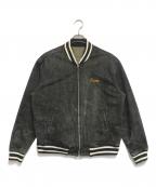 A BATHING APEア ベイシング エイプ）の古着「デニムブルゾン」｜ブラック