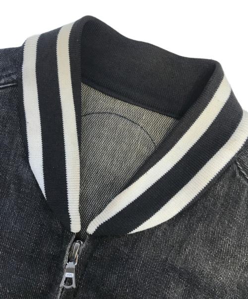 A BATHING APE（ア ベイシング エイプ）A BATHING APE (ア ベイシング エイプ) デニムブルゾン ブラック サイズ:Mの古着・服飾アイテム