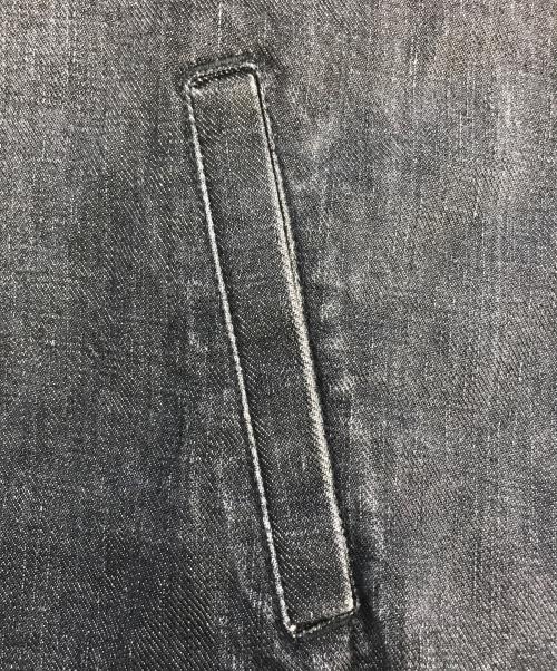 A BATHING APE（ア ベイシング エイプ）A BATHING APE (ア ベイシング エイプ) デニムブルゾン ブラック サイズ:Mの古着・服飾アイテム