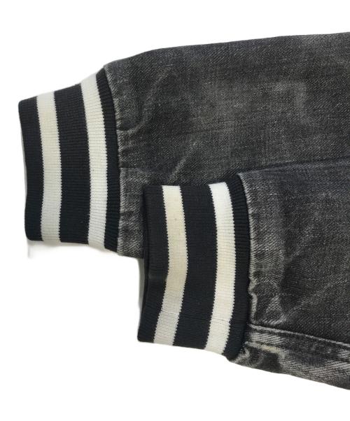 A BATHING APE（ア ベイシング エイプ）A BATHING APE (ア ベイシング エイプ) デニムブルゾン ブラック サイズ:Mの古着・服飾アイテム