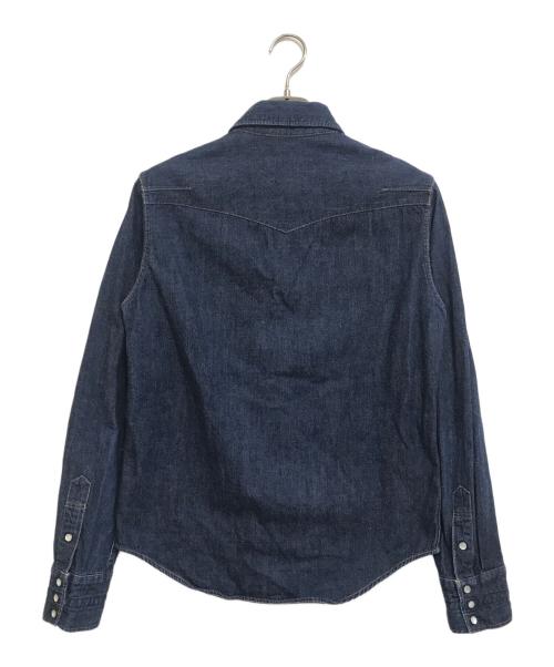 NUMBER (N)INE（ナンバーナイン）NUMBER (N)INE (ナンバーナイン) デニムウエスタンシャツ インディゴ サイズ:3の古着・服飾アイテム