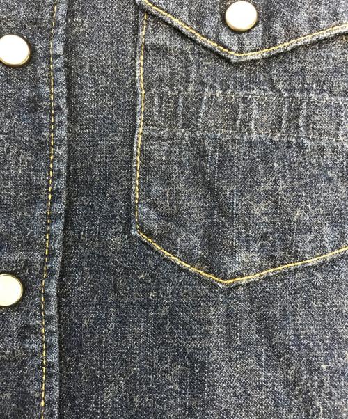 NUMBER (N)INE（ナンバーナイン）NUMBER (N)INE (ナンバーナイン) デニムウエスタンシャツ インディゴ サイズ:3の古着・服飾アイテム