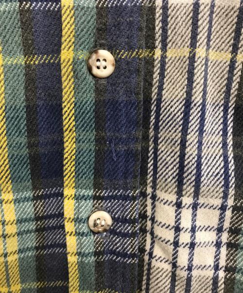 FIVE BROTHER（ファイブブラザー）FIVE BROTHER (ファイブブラザー) ネルシャツ ネイビー サイズ:Mの古着・服飾アイテム