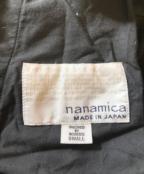 nanamica（ナナミカ）nanamica (ナナミカ) Wide Chino Pants ブラック サイズ:Sの古着・服飾アイテム