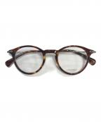 EYEVANアイヴァン）の古着「眼鏡」｜ブラウン