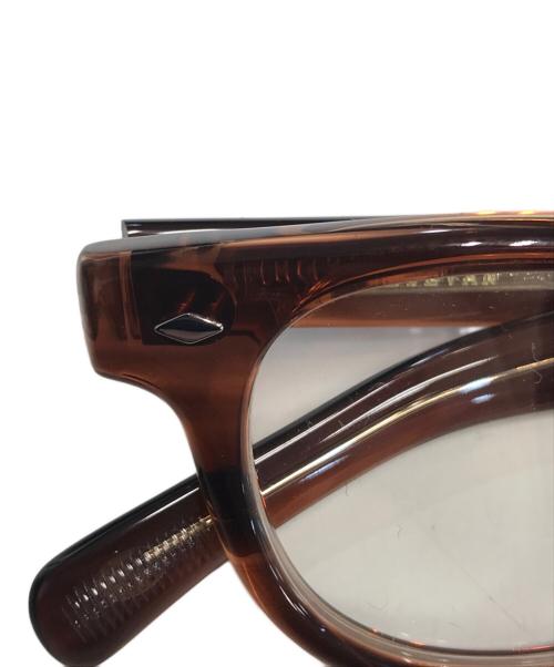 EYEVAN（アイヴァン）EYEVAN (アイヴァン) 眼鏡 ブラウン サイズ:45□22-145の古着・服飾アイテム