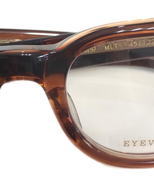EYEVAN（アイヴァン）EYEVAN (アイヴァン) 眼鏡 ブラウン サイズ:45□22-145の古着・服飾アイテム