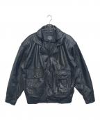 Golden Leatherゴールデン レザー）の古着「レザージャケット」｜ブラック