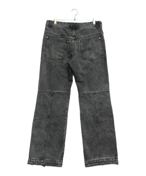 ANDERSSON BELL（アンダーソンベル）Andersson Bell (アンダーソンベル) デニムパンツ ブラック サイズ:XLの古着・服飾アイテム