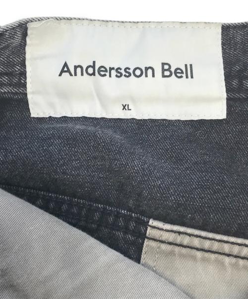 ANDERSSON BELL（アンダーソンベル）Andersson Bell (アンダーソンベル) デニムパンツ ブラック サイズ:XLの古着・服飾アイテム