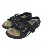 sacai×A.P.C.サカイ×アーペーセー）の古着「Jules Leather Sandals」｜ブラック