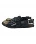 sacai (サカイ) A.P.C. (アーペーセー) Jules Leather Sandals ブラック サイズ:43：10000円