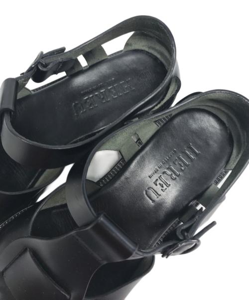 HERRU（ヘリュー）HERRU (ヘリュー) PESCA FISHERMAN SANDAL ブラック サイズ:39の古着・服飾アイテム