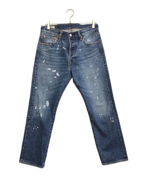 LEVI'S PReMIUM（リーバイス プレミアム）LEVI'S PReMIUM (リーバイス プレミアム) 501ペイントリペア加工デニムパンツ インディゴ サイズ:W30 L28の古着・服飾アイテム