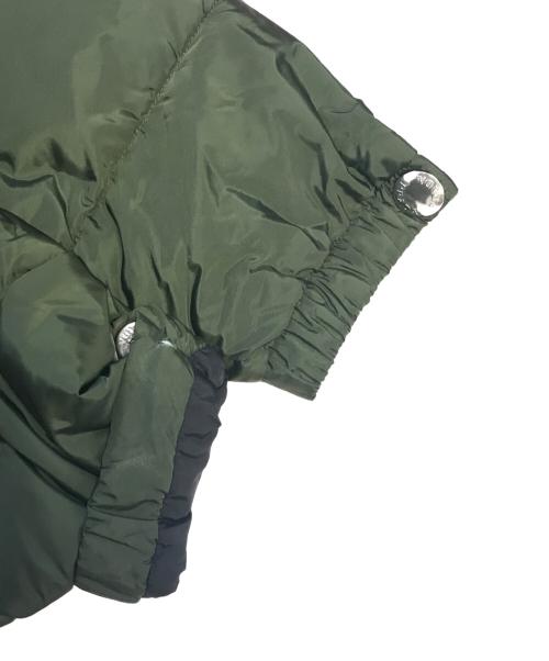 PRADA（プラダ）PRADA (プラダ) 三角プレート ダウンジャケット グリーン サイズ:48の古着・服飾アイテム