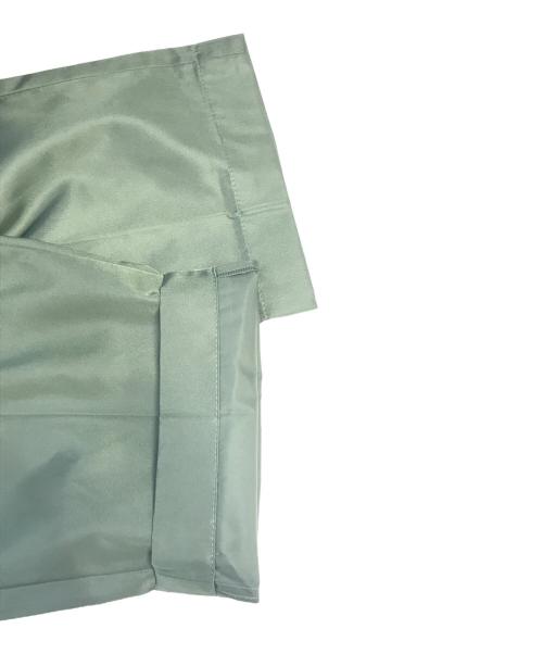 PRADA（プラダ）PRADA (プラダ) 三角ロゴプレートナイロンロングパンツ グリーン サイズ:48の古着・服飾アイテム