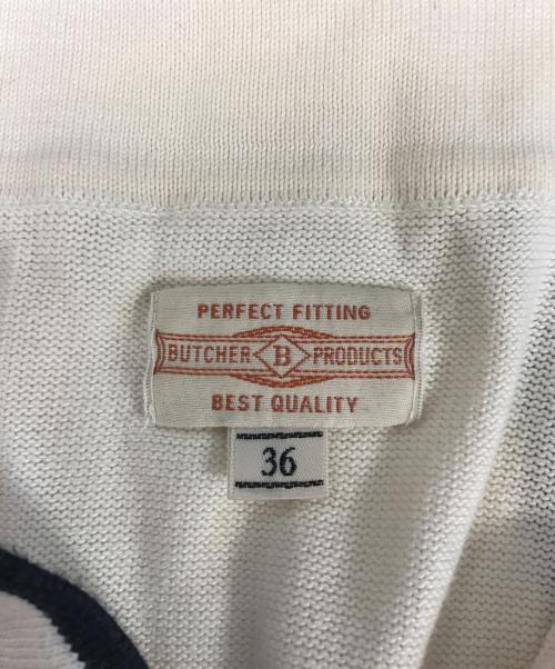 BUTCHER PRODUCTS（ブッチャープロダクツ）BUTCHER PRODUCTS (ブッチャープロダクツ) オープンカラーポロシャツ ベージュ サイズ:36の古着・服飾アイテム