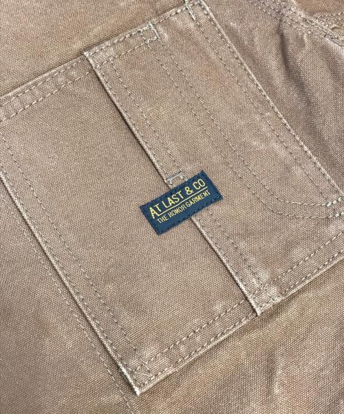 ATLAST & CO（アットラスト）ATLAST & CO (アットラスト) カバーオール ブラウン サイズ:38の古着・服飾アイテム