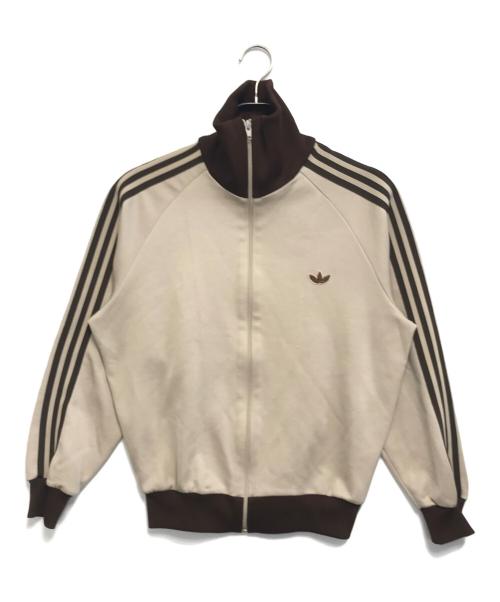adidas（アディダス）adidas (アディダス) トラックジャケット ブラウン サイズ:3号の古着・服飾アイテム