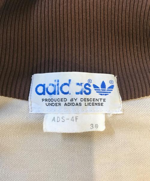 adidas（アディダス）adidas (アディダス) トラックジャケット ブラウン サイズ:3号の古着・服飾アイテム